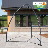 Cacoon steel frame for hanging
